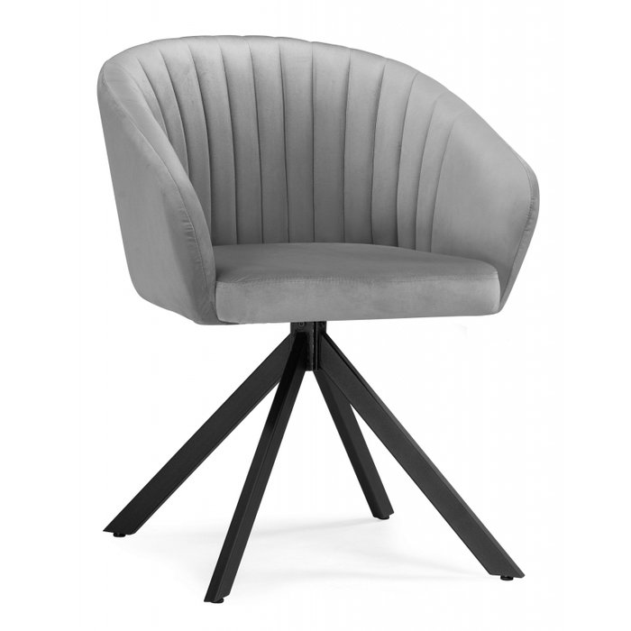 Обеденный стул Корсо темно-серого цвета