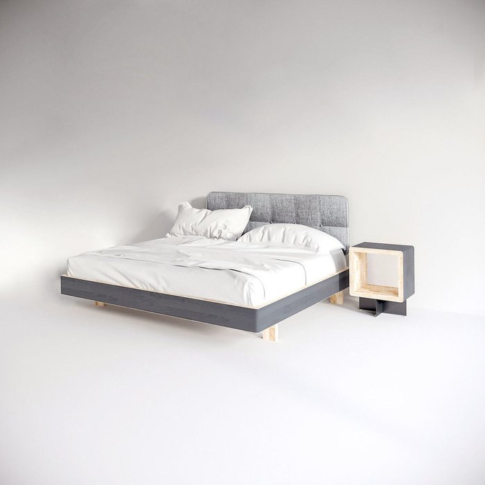Кровать EcoComb с мягким изголовьем 160х200
