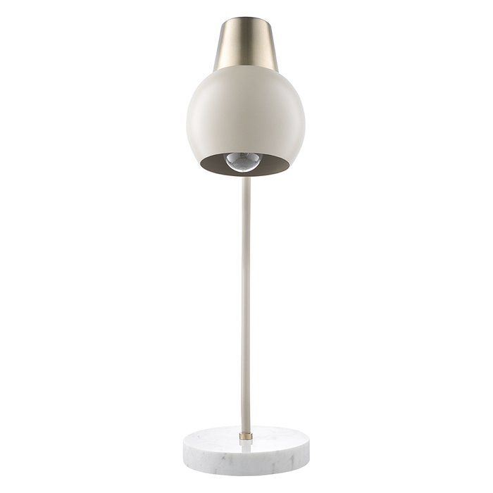 Лампа настольная Rond с бежевым плафоном - купить Настольные лампы по цене 12500.0