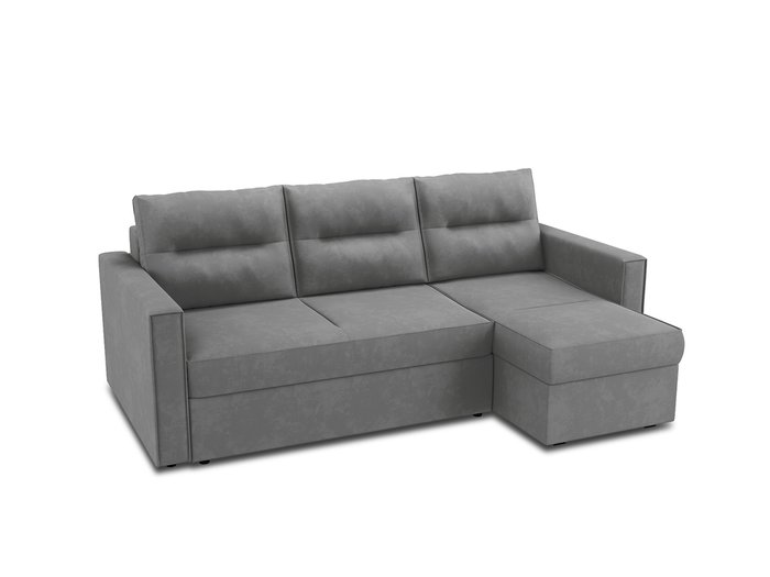 Угловой диван-кровать Macao серого цвета - купить Угловые диваны по цене 72100.0