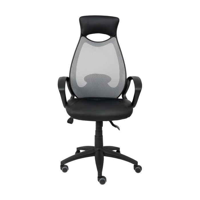 Компьютерное кресло Polaris серо-черного цвета - купить Офисные кресла по цене 13974.0