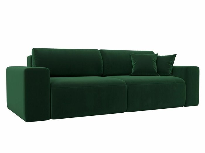 Диван-кровать Лига 036 Классик темно-зеленого цвета