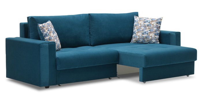 Диван-кровать Джерси синего цвета - купить Прямые диваны по цене 29330.0