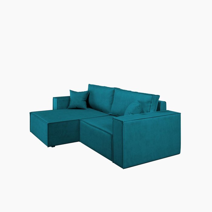 Диван-кровать угловой Hygge изумрудного цвета - купить Угловые диваны по цене 40689.0