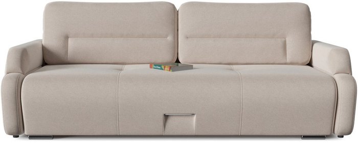 Диван-кровать Лацио бежевого цвета - купить Прямые диваны по цене 42758.0