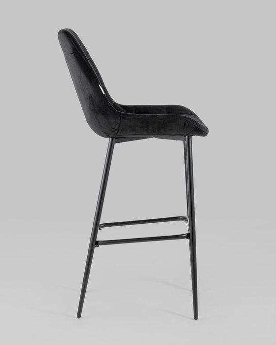 Стул барный Флекс черного цвета - лучшие Барные стулья в INMYROOM