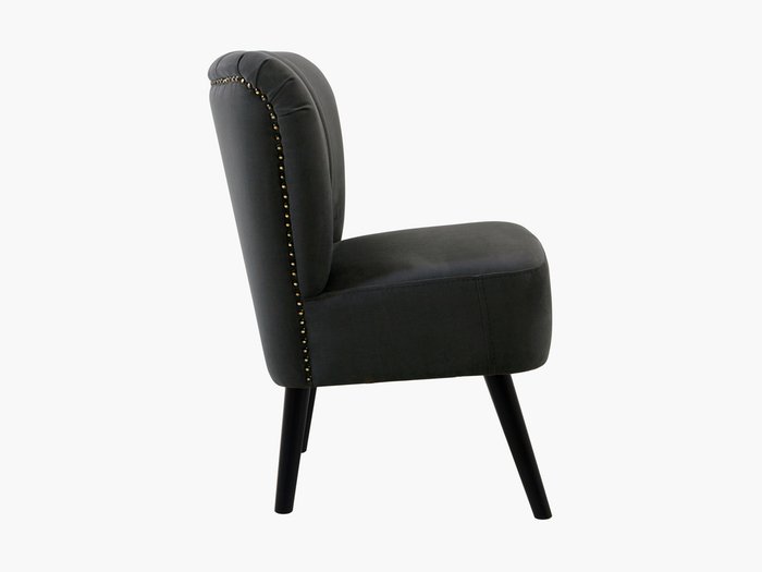Кресло Barbara черного цвета - лучшие Интерьерные кресла в INMYROOM