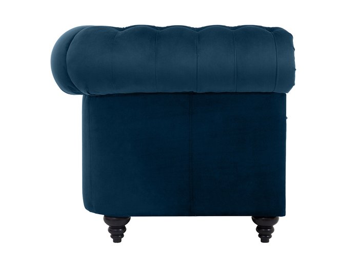 Кресло Chester Classic синего цвета - лучшие Интерьерные кресла в INMYROOM