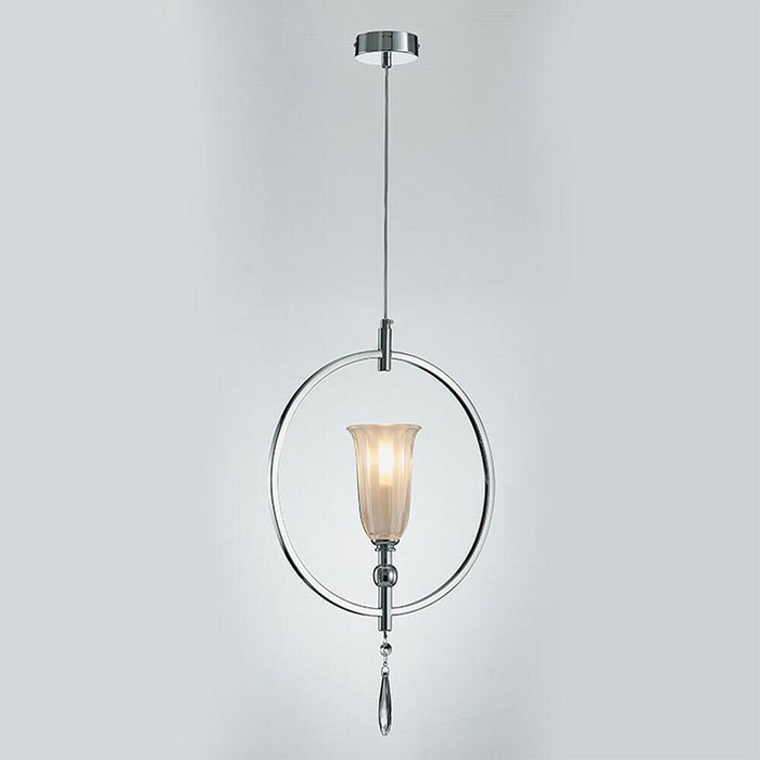 Подвесной светильник с белым плафоном - купить Подвесные светильники по цене 18236.0