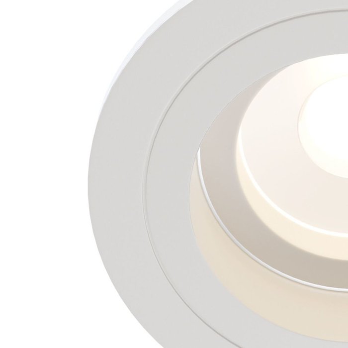 Встраиваемый светильник Akron белого цвета - лучшие Встраиваемые споты в INMYROOM