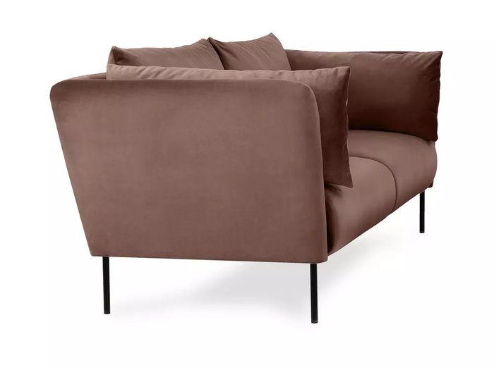 Диван Copenhagen коричневого цвета - лучшие Прямые диваны в INMYROOM