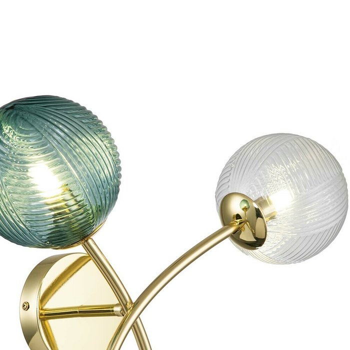 Бра Indigo Selva 11032/2W Gold V000299 - лучшие Бра и настенные светильники в INMYROOM Бра Indigo Selva 11032/2W Gold V000299 - лучшие Бра и настенные светильники в INMYROOM