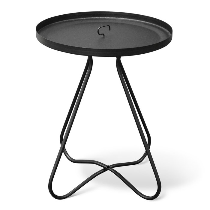 Столик кофейный Ансбах черного цвета - купить Кофейные столики по цене 1305.0