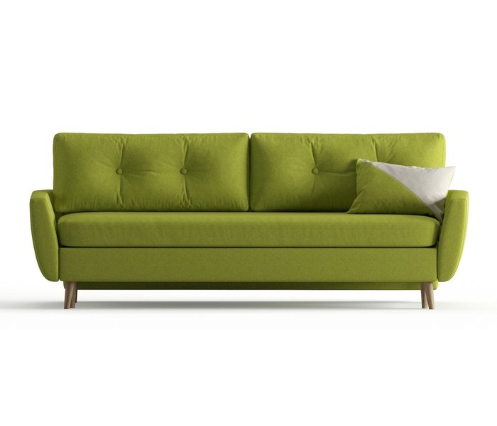 Диван-кровать Авиньон светло-зеленого цвета - купить Прямые диваны по цене 36990.0