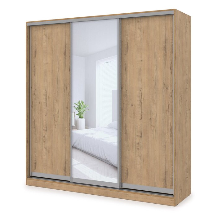 Шкаф-купе Comfort 24.8 коричневого цвета Шкаф-купе Comfort 24.8 коричневого цвета