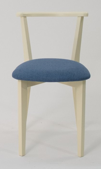 Стул Франк сине-бежевого цвета - лучшие Обеденные стулья в INMYROOM