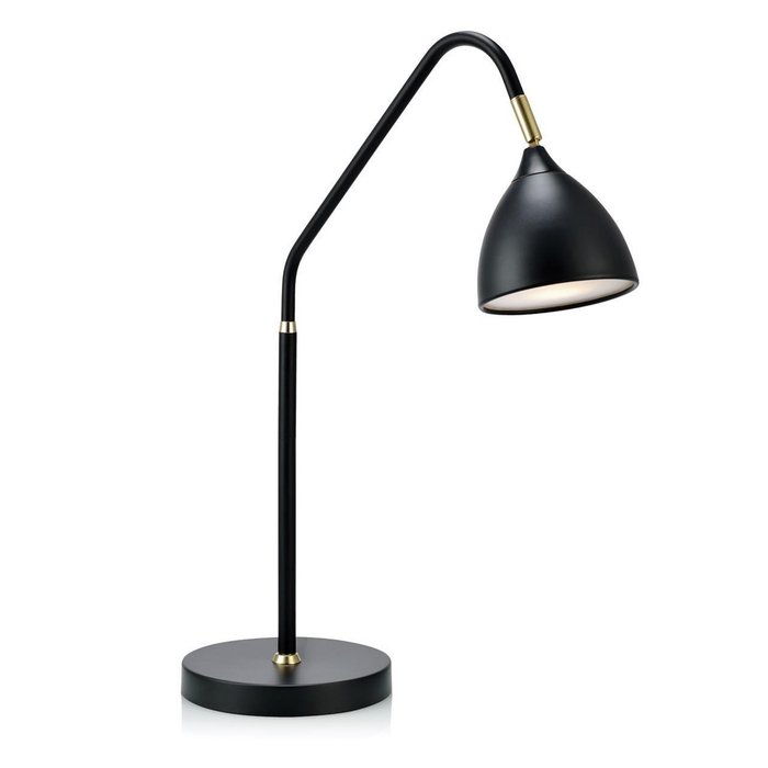 Настольная лампа Valencia черного цвета