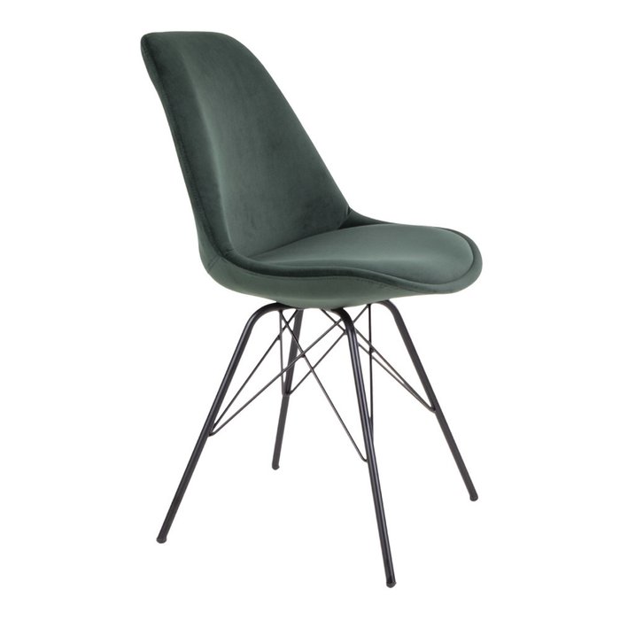 Обеденный стул Oslo темно-зеленого цвета - лучшие Обеденные стулья в INMYROOM