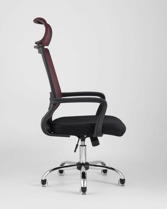 Кресло офисное Style красно-черного цвета - лучшие Офисные кресла в INMYROOM