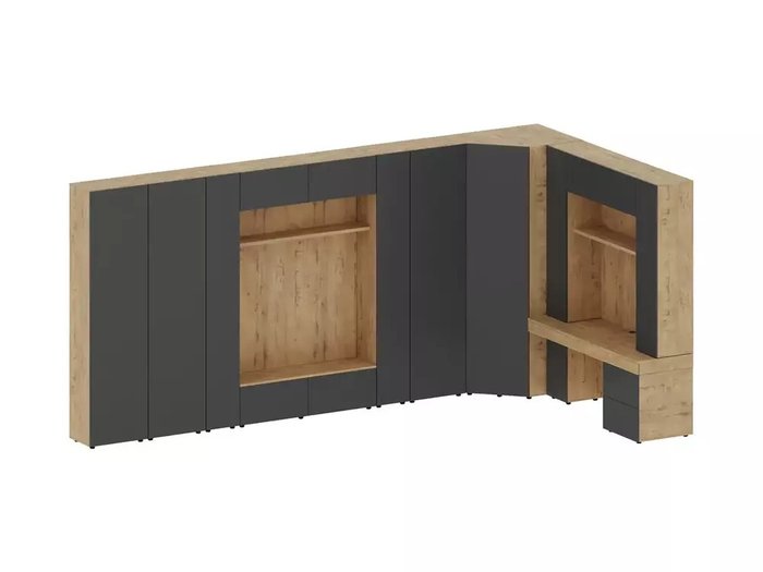 Комплект мебели для гостиной Modus g14 с фасадом серого цвета