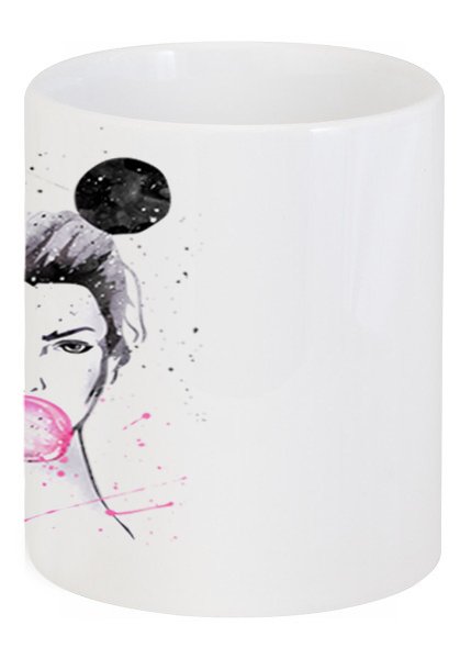 Кружка керамическая Девушка Маус с рисунком - купить Чашки по цене 848.0
