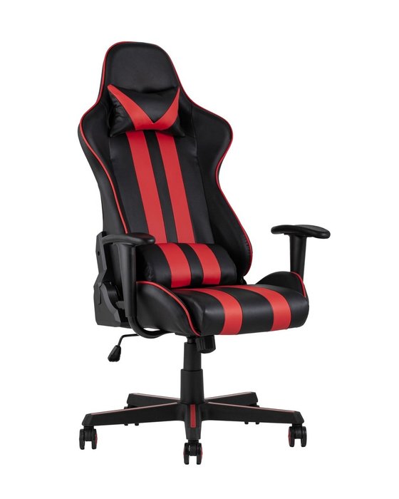 Кресло игровое Top Chairs Camaro черно-красного цвета