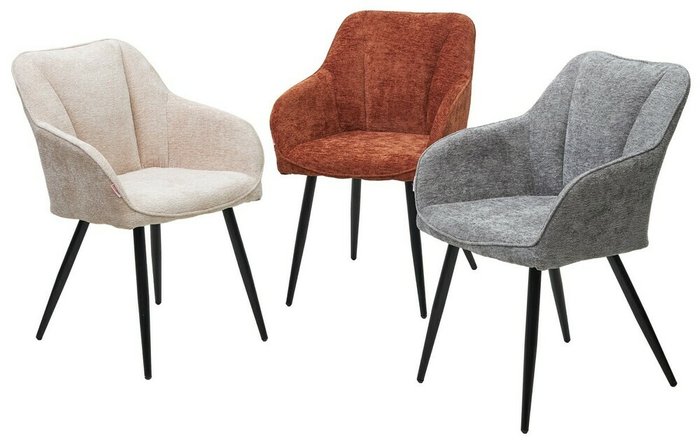 Стул Reflet терракотового цвета - лучшие Обеденные стулья в INMYROOM