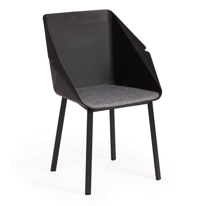 Комплект из двух стульев Doro черного цвета - купить Обеденные стулья по цене 6320.0