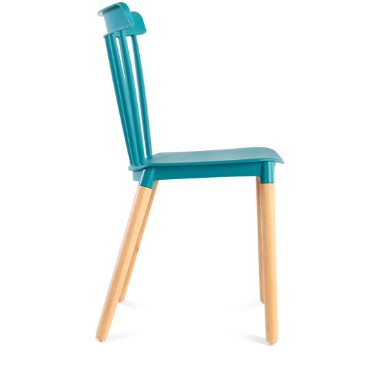 Стул Province цвета аквамарин - лучшие Обеденные стулья в INMYROOM