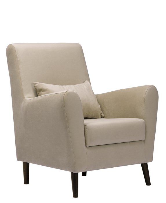 Кресло Либерти бежевого цвета - купить Интерьерные кресла по цене 11680.0