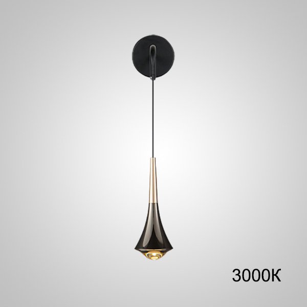 Настенный светильник CAI WALL Black 3000К