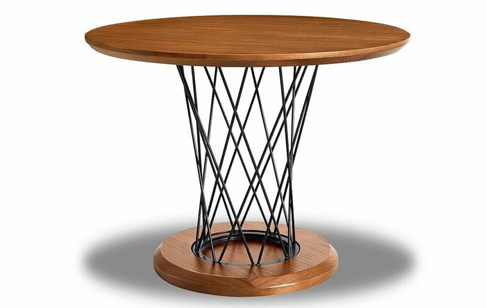 Стол обеденный Cyclone коричневого цвета - купить Обеденные столы по цене 43740.0