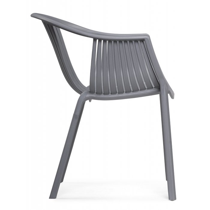 Обеденный стул Боркас серого цвета - лучшие Обеденные стулья в INMYROOM