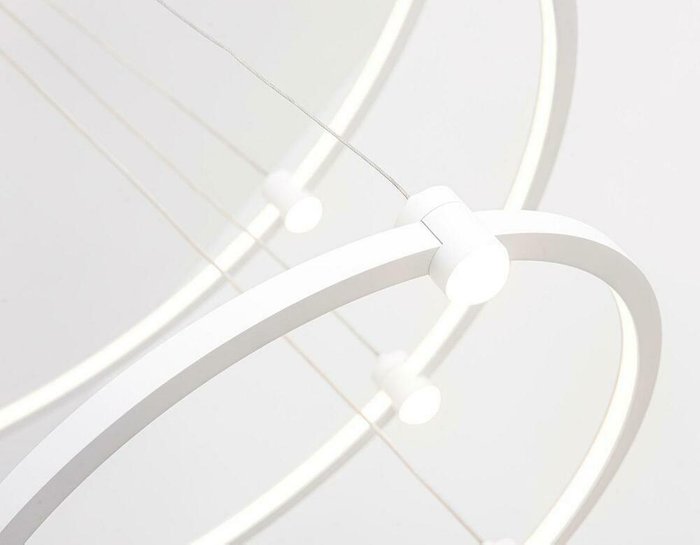 Подвесная светодиодная люстра Comfort Line белого цвета - купить Подвесные люстры по цене 27649.0