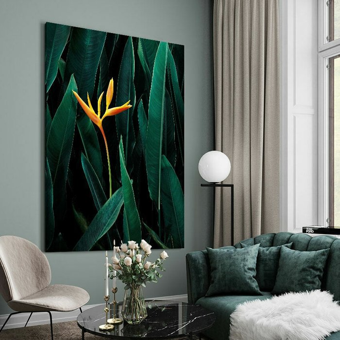 Картина на холсте Тропический цветок 50х70 см - купить Картины по цене 5990.0