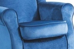Кресло Baron синего цвета - купить Интерьерные кресла по цене 46819.0