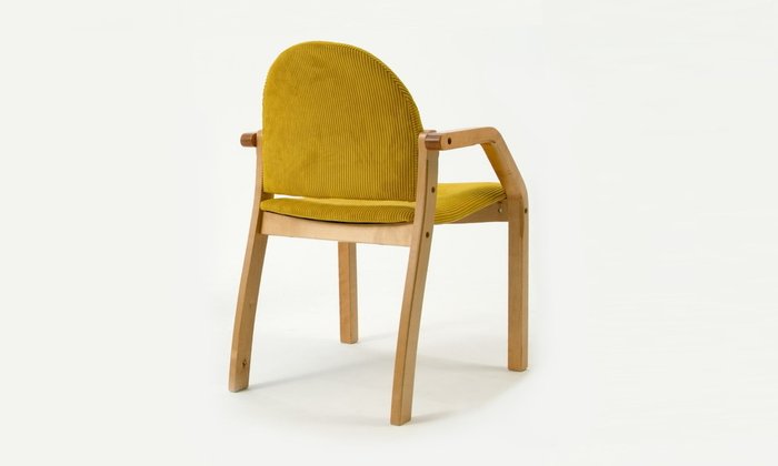Стул Джуно 2.0 желто-бежевого цвета - купить Обеденные стулья по цене 7590.0