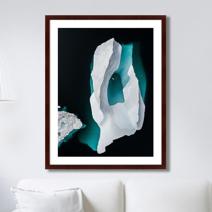 Набор из двух репродукций картин Floating Iceberg in Greenland - купить Картины по цене 25998.0