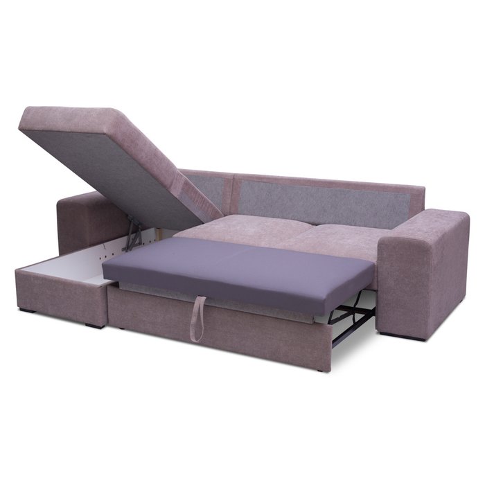 Угловой диван Ларвик лилового цвета - купить Угловые диваны по цене 155040.0