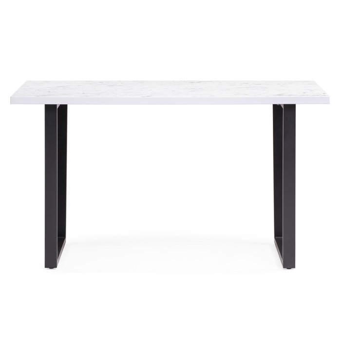 Обеденный стол Эльпатия белого цвета  - купить Обеденные столы по цене 11790.0