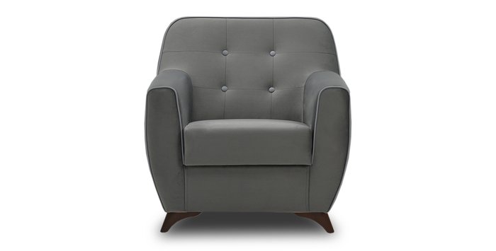 Кресло Элис серого цвета - купить Интерьерные кресла по цене 10710.0