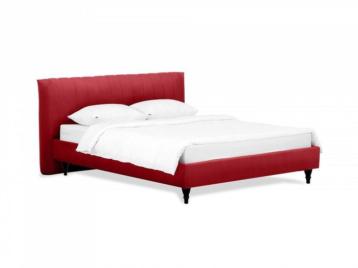 Кровать Queen II Anastasia L 160х200 красного цвета