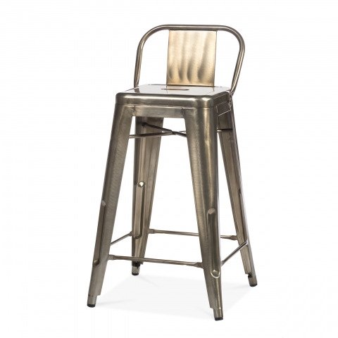 Барный стул Low Back Tolix - купить Барные стулья по цене 16603.0