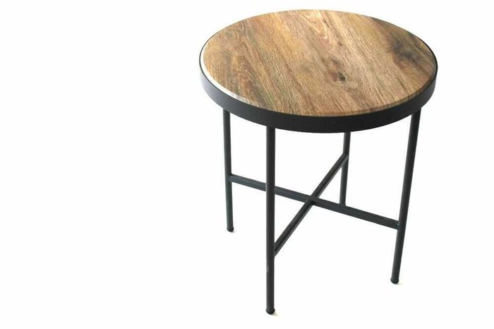 Кофейный столик Callisto М черно-коричневого цвета