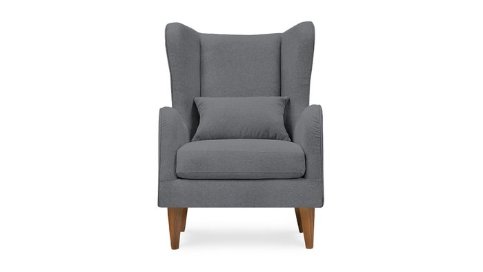 Кресло Манчестер серого цвета - лучшие Интерьерные кресла в INMYROOM
