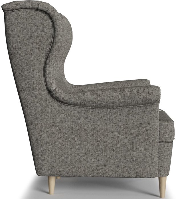 Кресло Торн Grey Yellow темно-серого цвета - лучшие Интерьерные кресла в INMYROOM