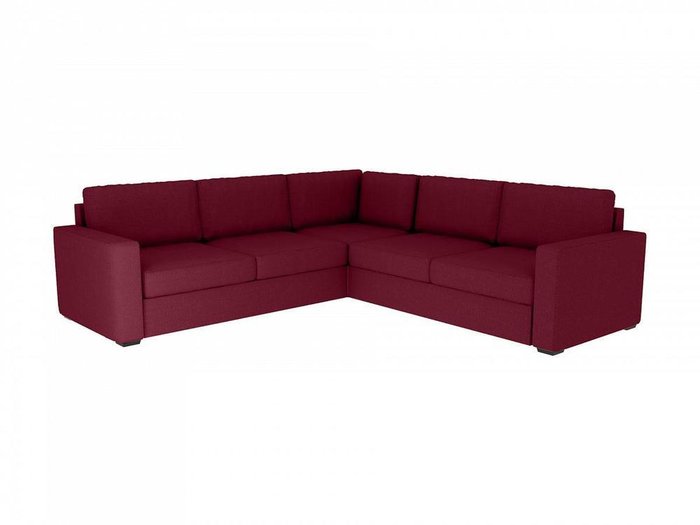 Угловой диван-кровать Peterhof бордового цвета - купить Угловые диваны по цене 217890.0
