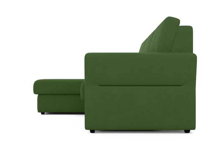 Угловой диван-кровать левый Sonny зеленого цвета  - лучшие Угловые диваны в INMYROOM