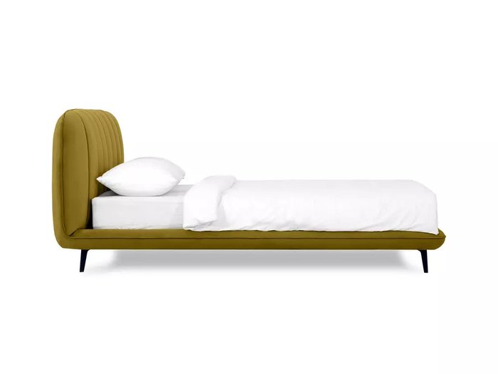 Кровать Amsterdam 180х200 оливкового цвета - лучшие Кровати для спальни в INMYROOM