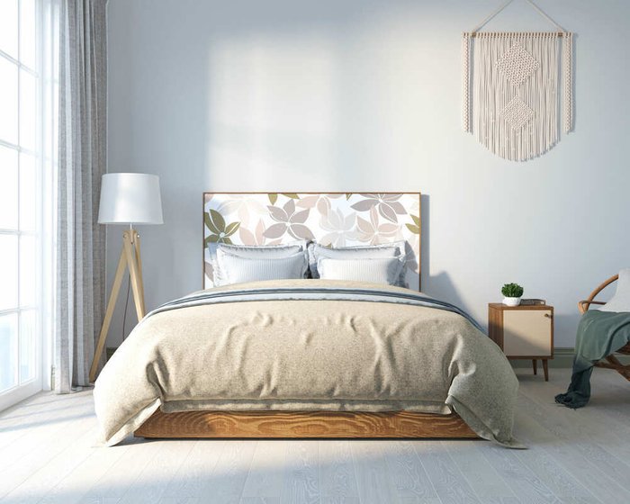 Кровать Berber 160х200 принт 27 - купить Кровати для спальни по цене 52182.0